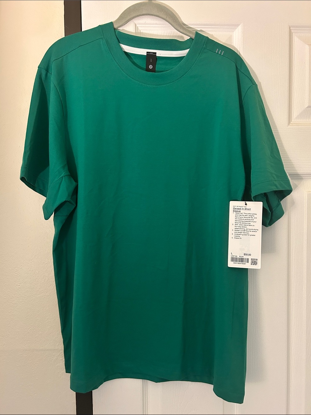 NWT Lululemon Zeroed In Short-Sleeve Shirt